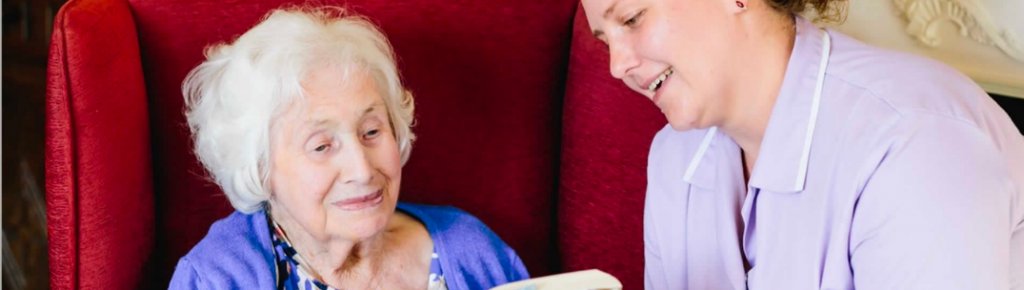 Birchwood Care Services carer and client